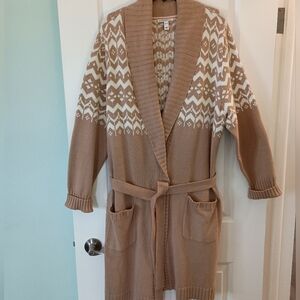 Issac Mizrahi Ladies XL Sweater Coat